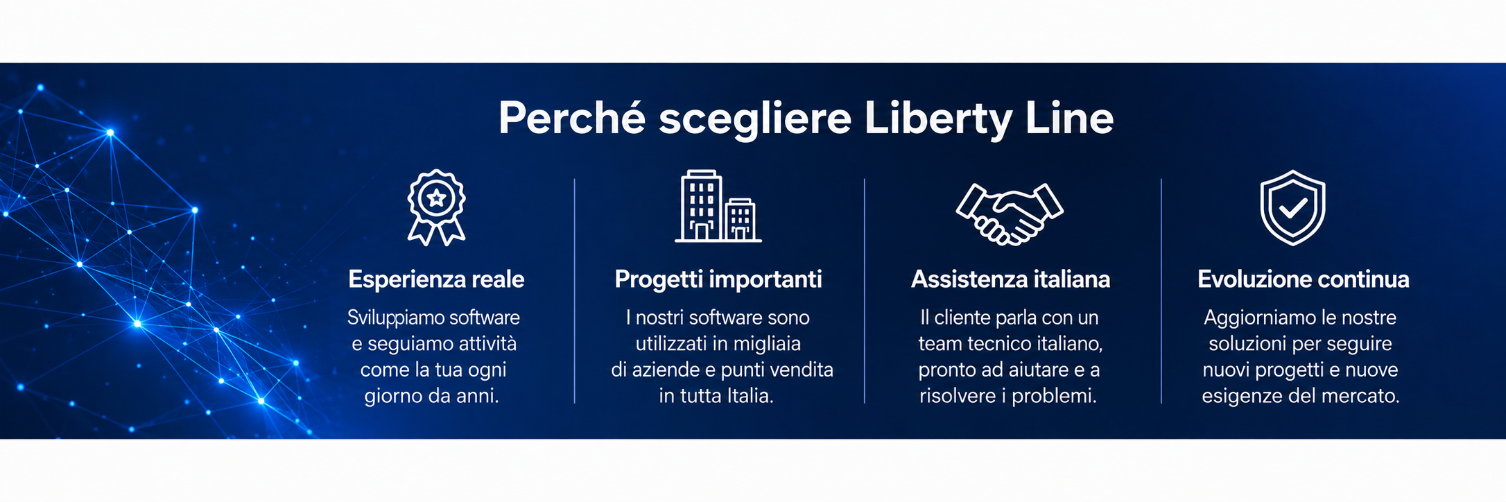 Perche scegliere liberty line